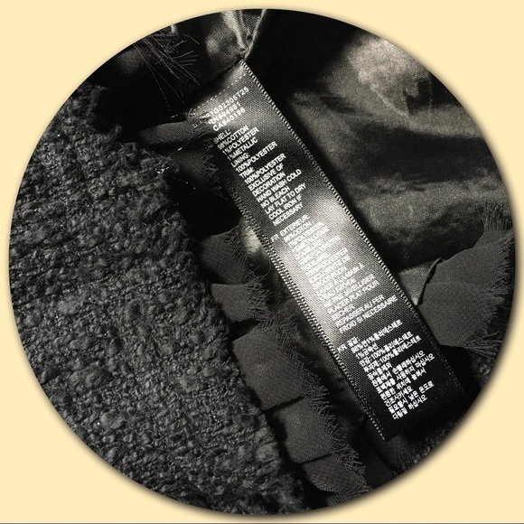 𝅺forever 21 💕Black Nubby Mini Skirt💕 - Picture 3 of 4